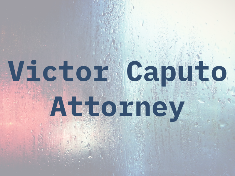 Victor Caputo Attorney At Law