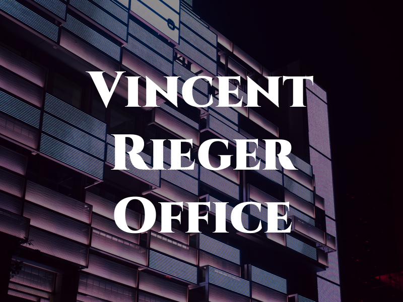 Vincent G Rieger Law Office