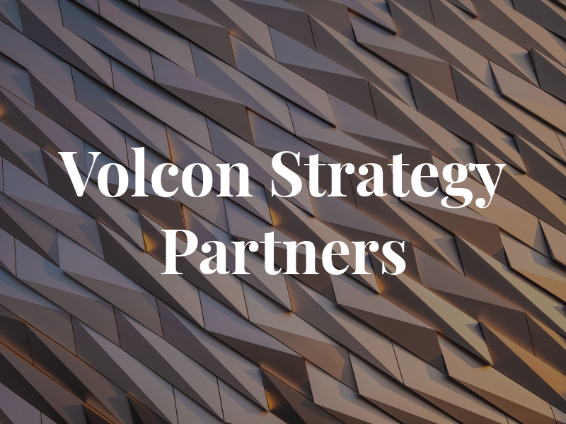 Volcon Strategy Partners