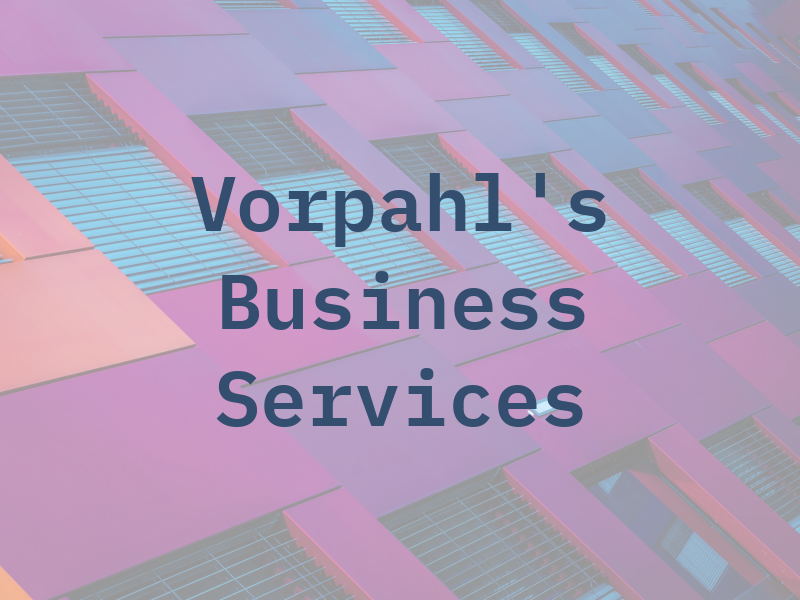 Vorpahl's Business Services
