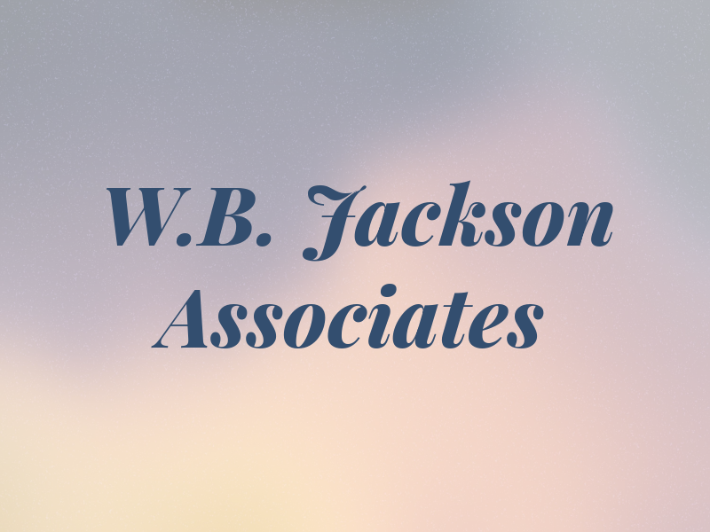 W.B. Jackson and Associates