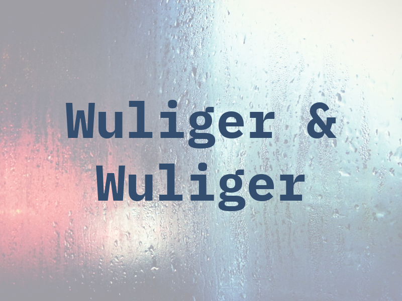Wuliger & Wuliger