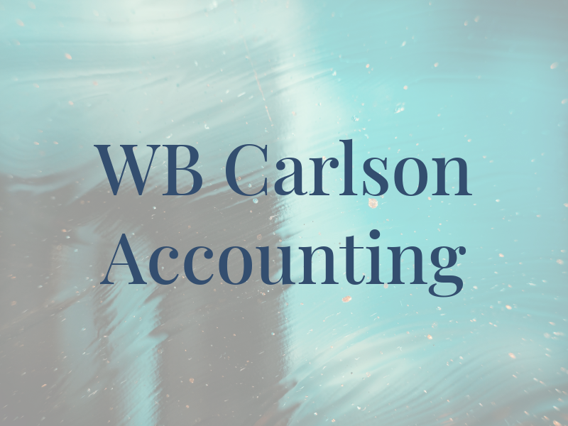 WB Carlson Accounting