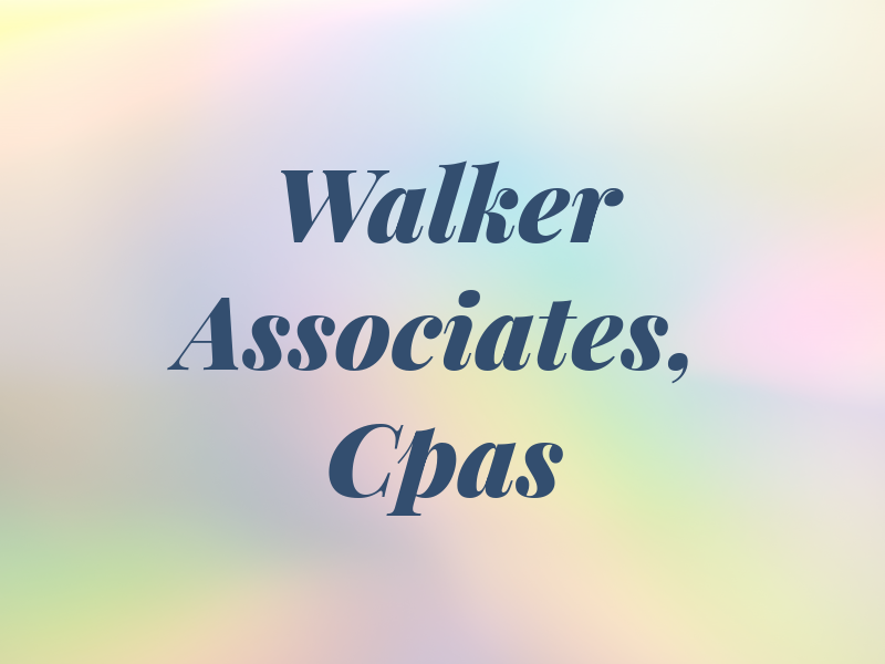 Walker and Associates, Cpas