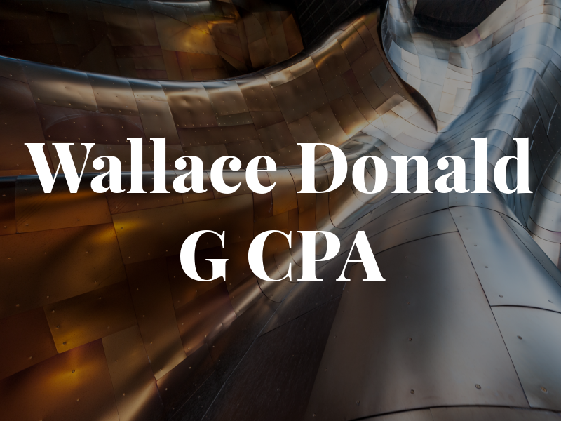 Wallace Donald G CPA