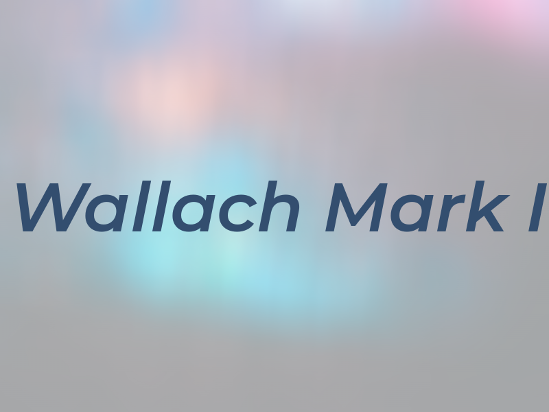 Wallach Mark I