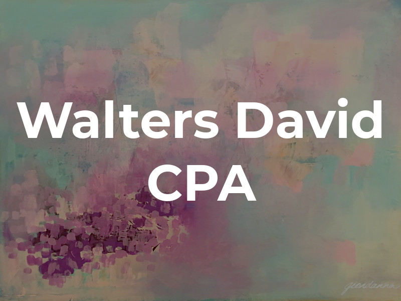 Walters David CPA