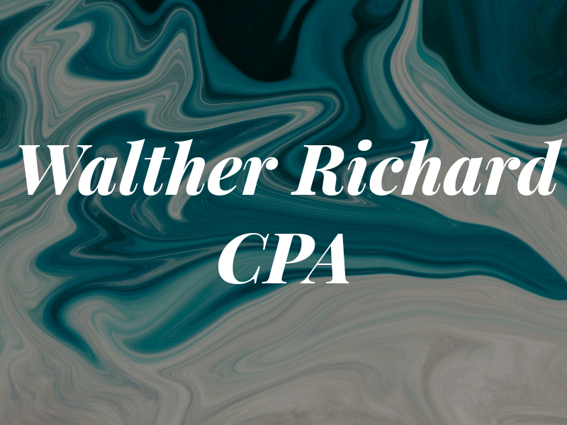 Walther Richard CPA