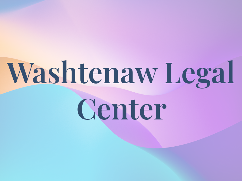 Washtenaw Legal Center