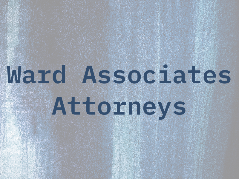 Ward & Associates Attorneys at Law