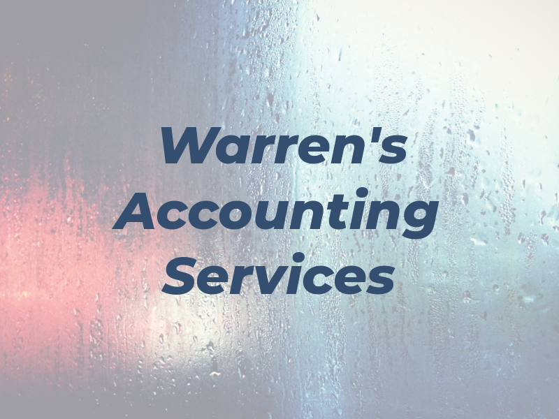 Warren's Tax & Accounting Services
