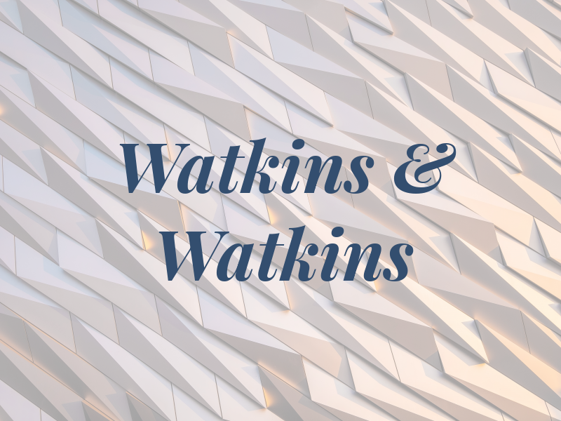 Watkins & Watkins