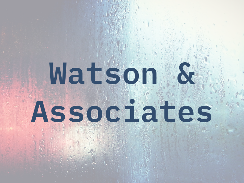 Watson & Associates