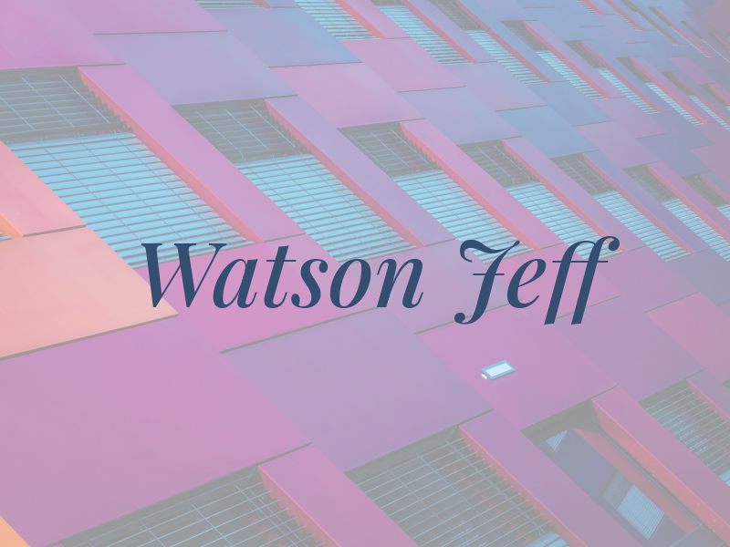 Watson Jeff