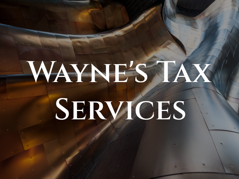 Wayne's Tax Services
