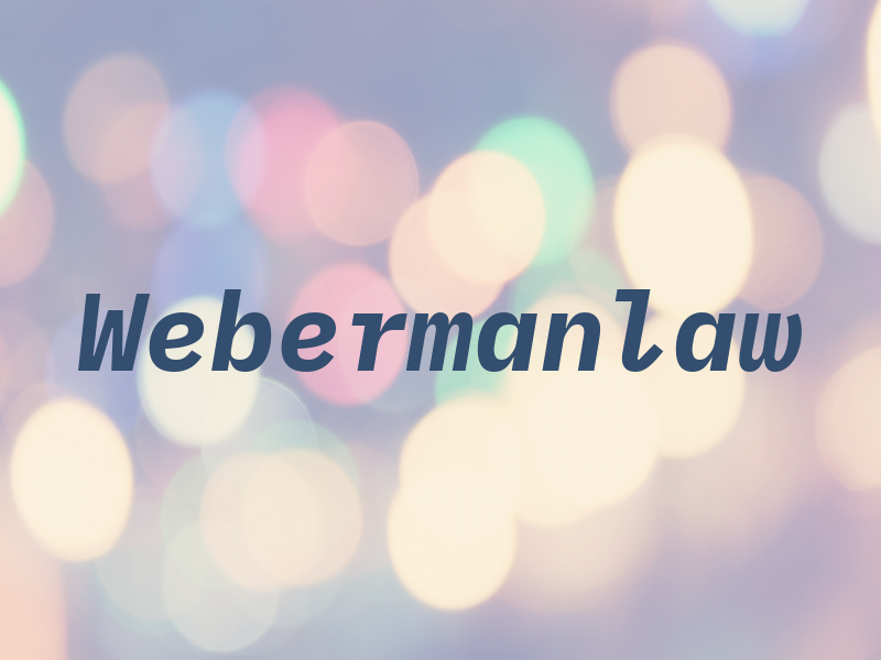 Webermanlaw