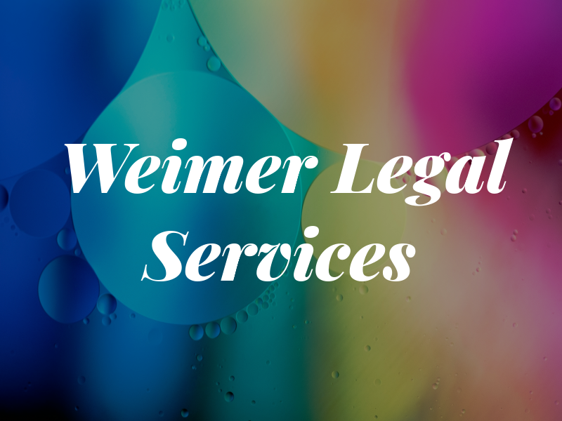 Weimer Legal Services
