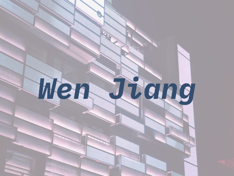 Wen Jiang