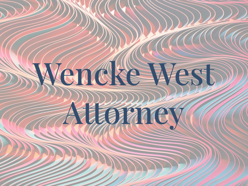 Wencke West Attorney at Law