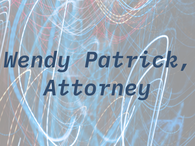 Wendy G. Patrick, Attorney at Law