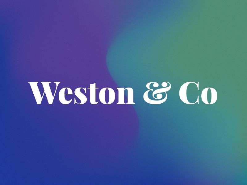 Weston & Co