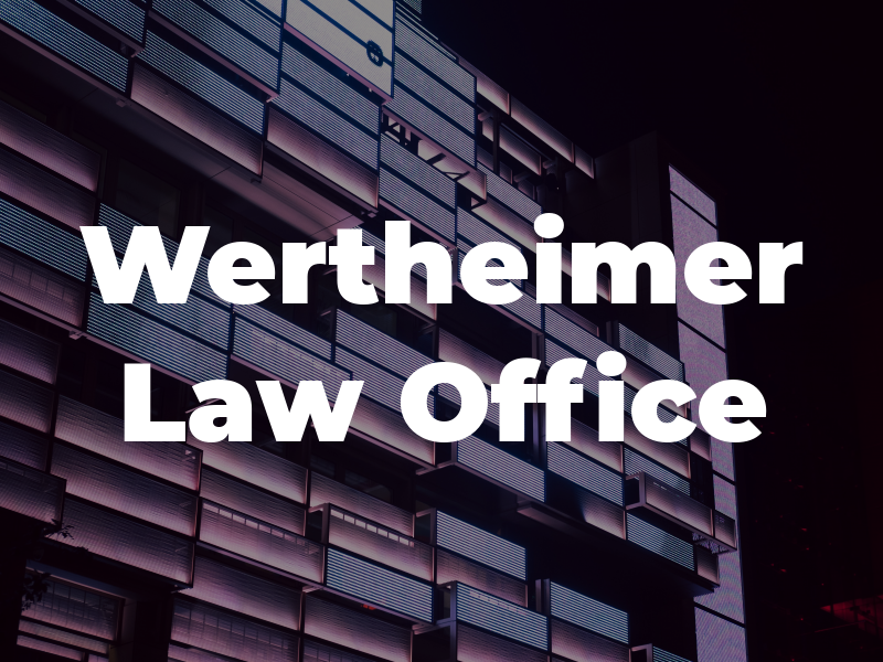 Wertheimer Law Office
