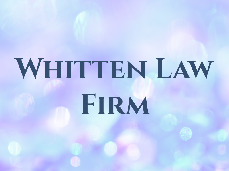 Whitten Law Firm