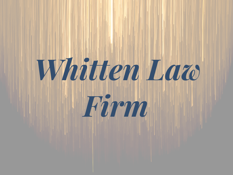Whitten Law Firm