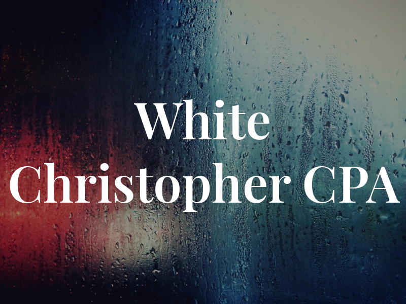 White Christopher CPA