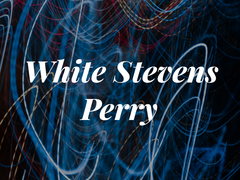 White Stevens Perry