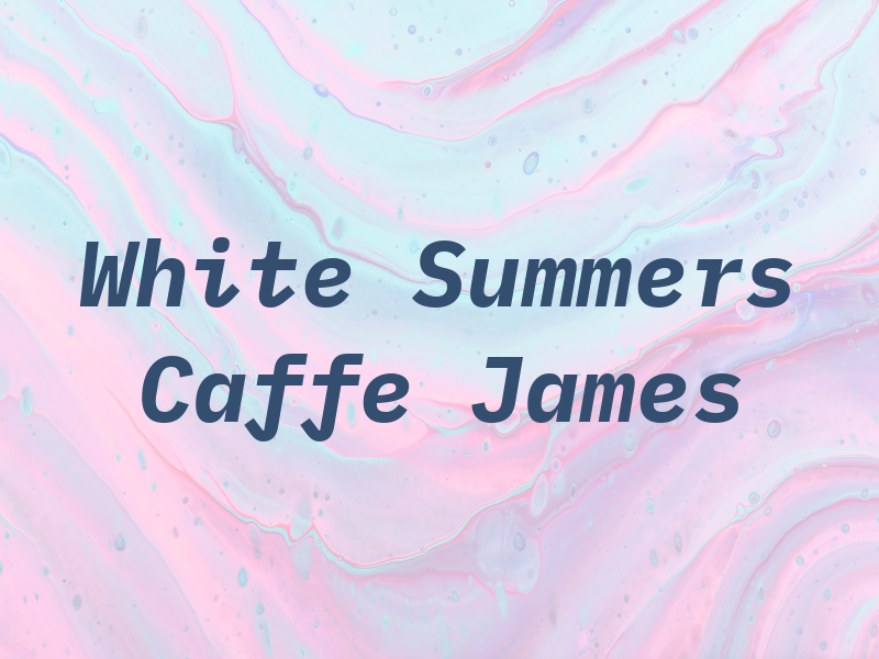 White Summers Caffe & James