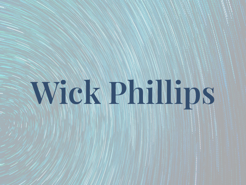Wick Phillips