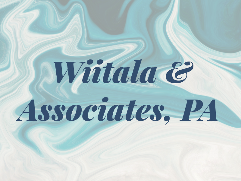 Wiitala & Associates, PA