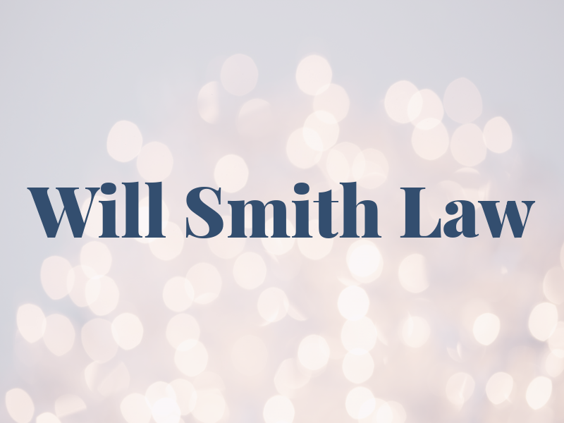 Will Smith Law