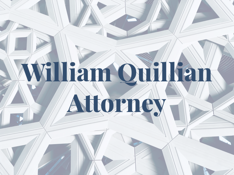 William F Quillian III Attorney at Law