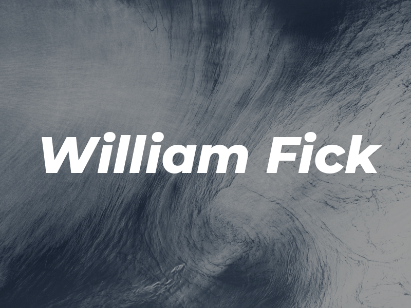 William Fick