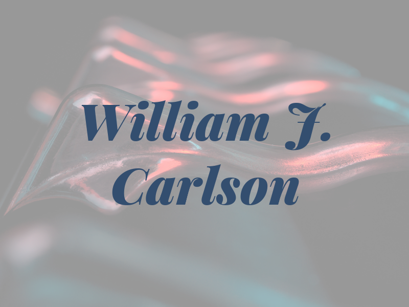William J. Carlson