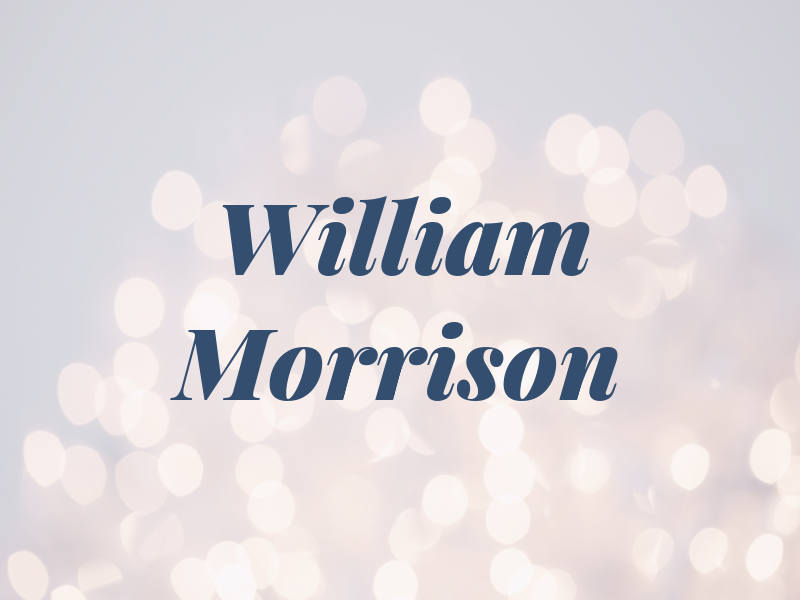 William Morrison