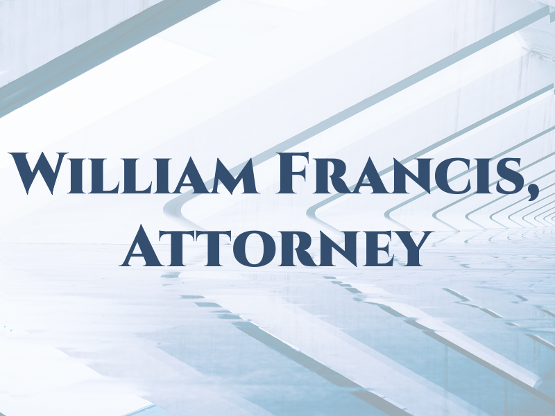 William S. Francis, Attorney At Law