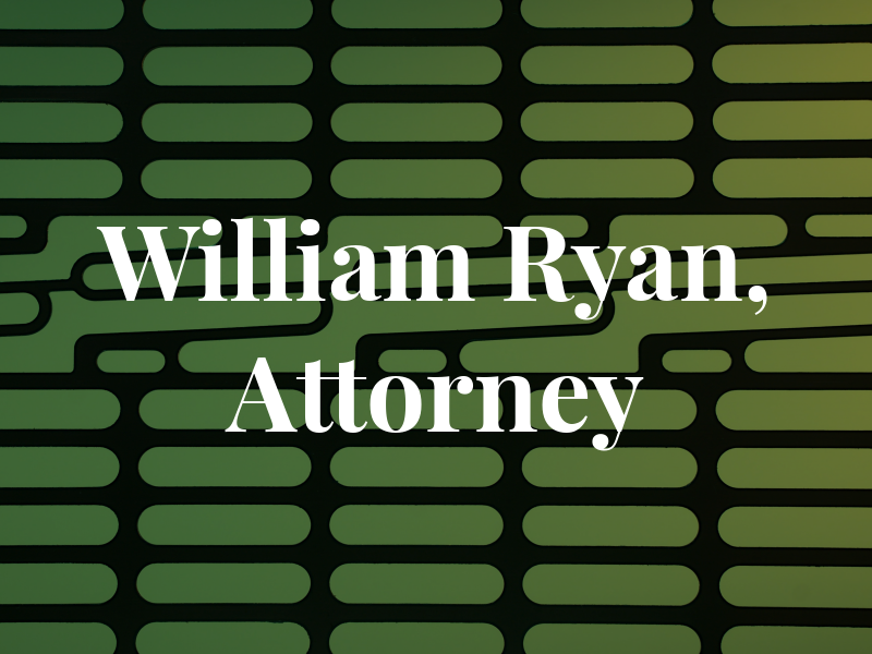 William S Ryan, Attorney At Law