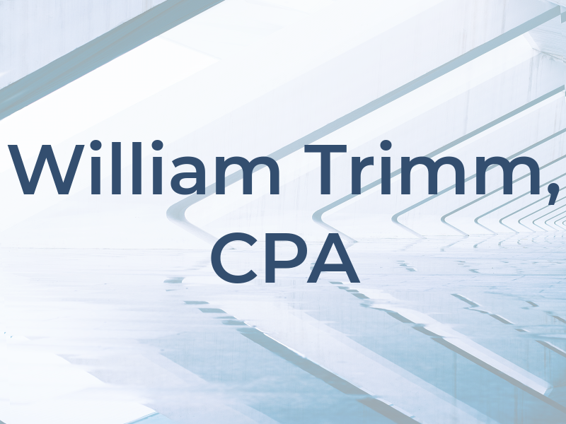 William Trimm, CPA