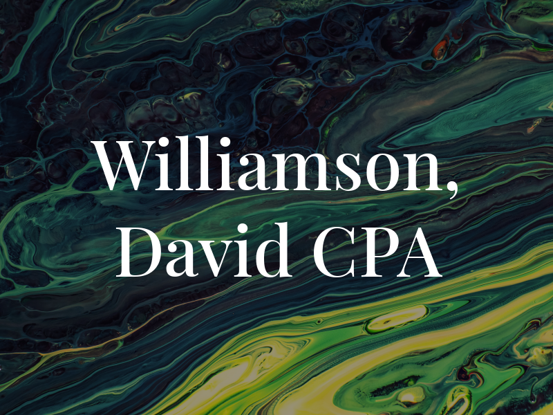 Williamson, David CPA