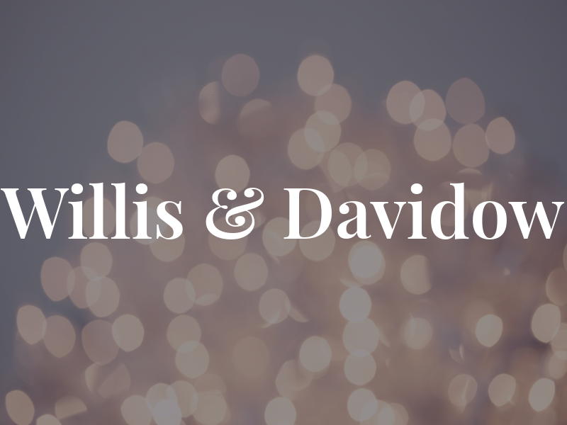 Willis & Davidow