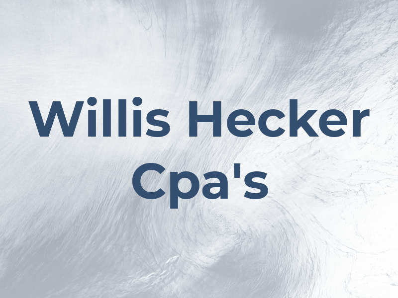 Willis & Hecker Cpa's