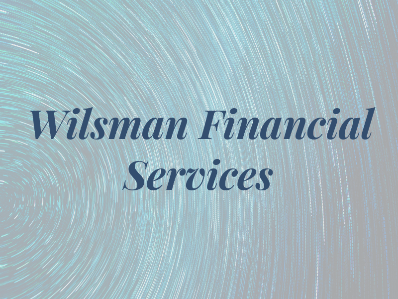 Wilsman Financial Services