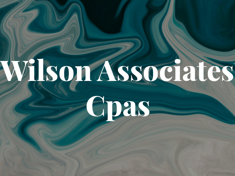 Wilson & Associates Cpas