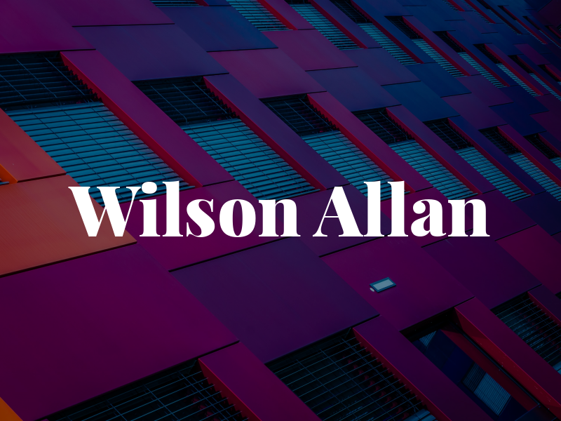 Wilson Allan