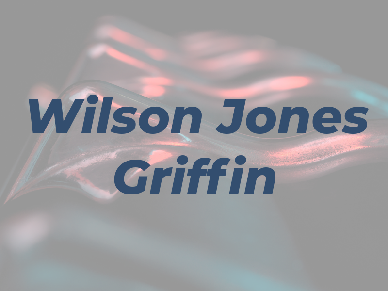 Wilson Jones & Griffin Pa