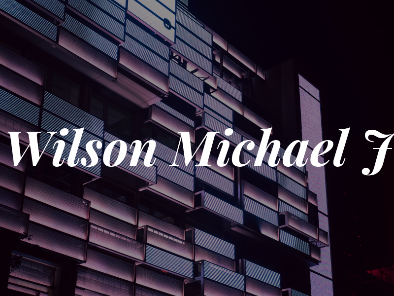 Wilson Michael J