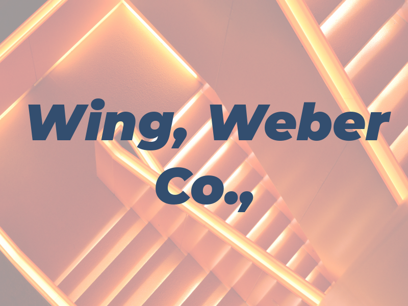 Wing, Weber & Co., PL